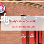 Wendy's Menu Prices UK