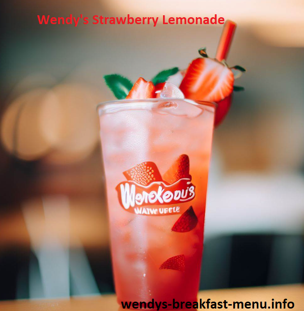 Wendy's Strawberry Lemonade
