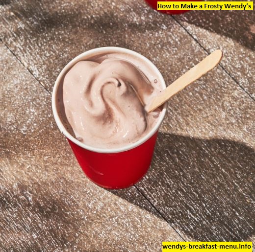 How to Make a Frosty Wendy’s
