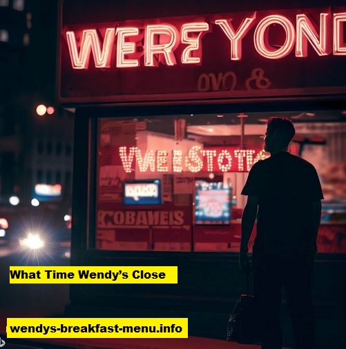 What Time Wendy’s Close 
