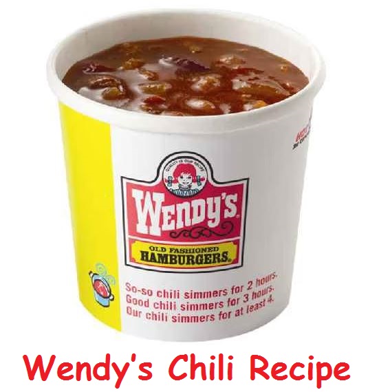 Wendy’s Chili Recipe