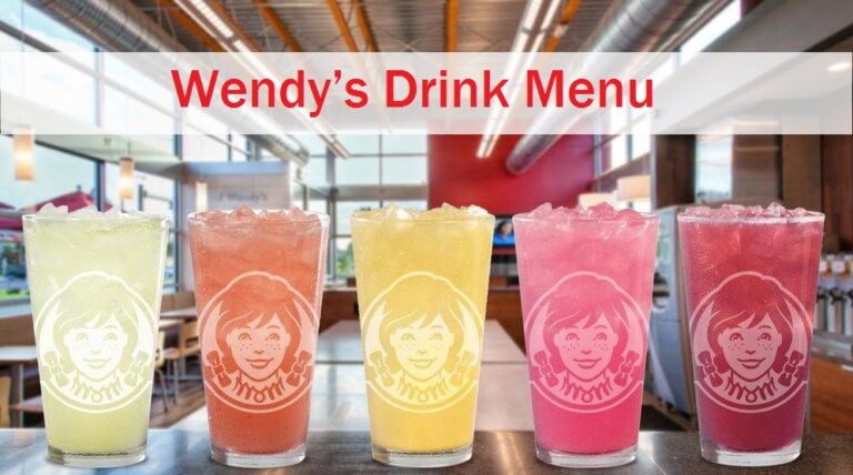 Wendy’s Drink Menu